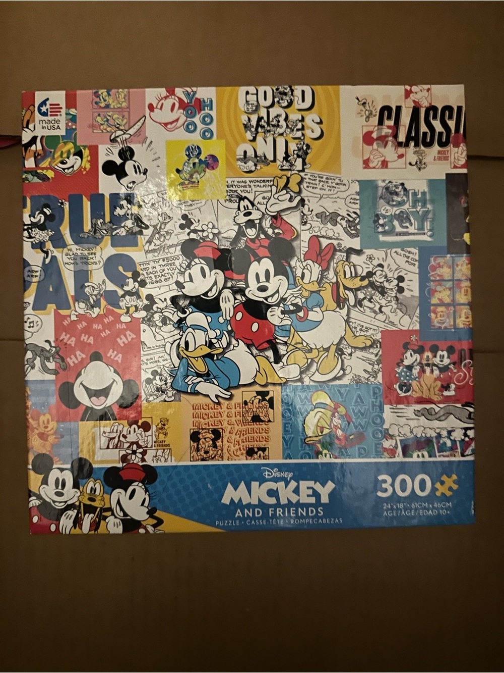 New Disney Mickey and Friends Collage Puzzle